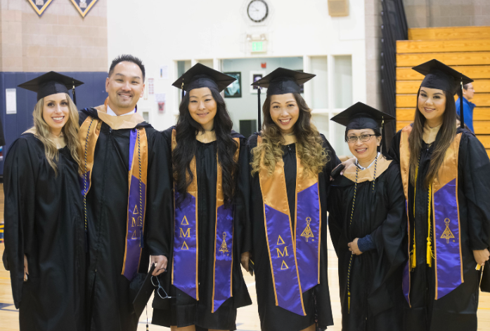 NDNU Alumni at graduation