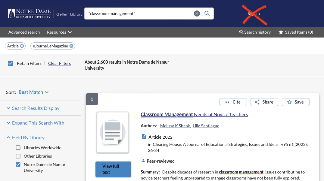 Don't click here to login!