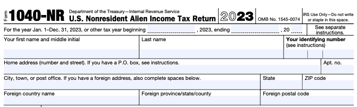 1040-nr